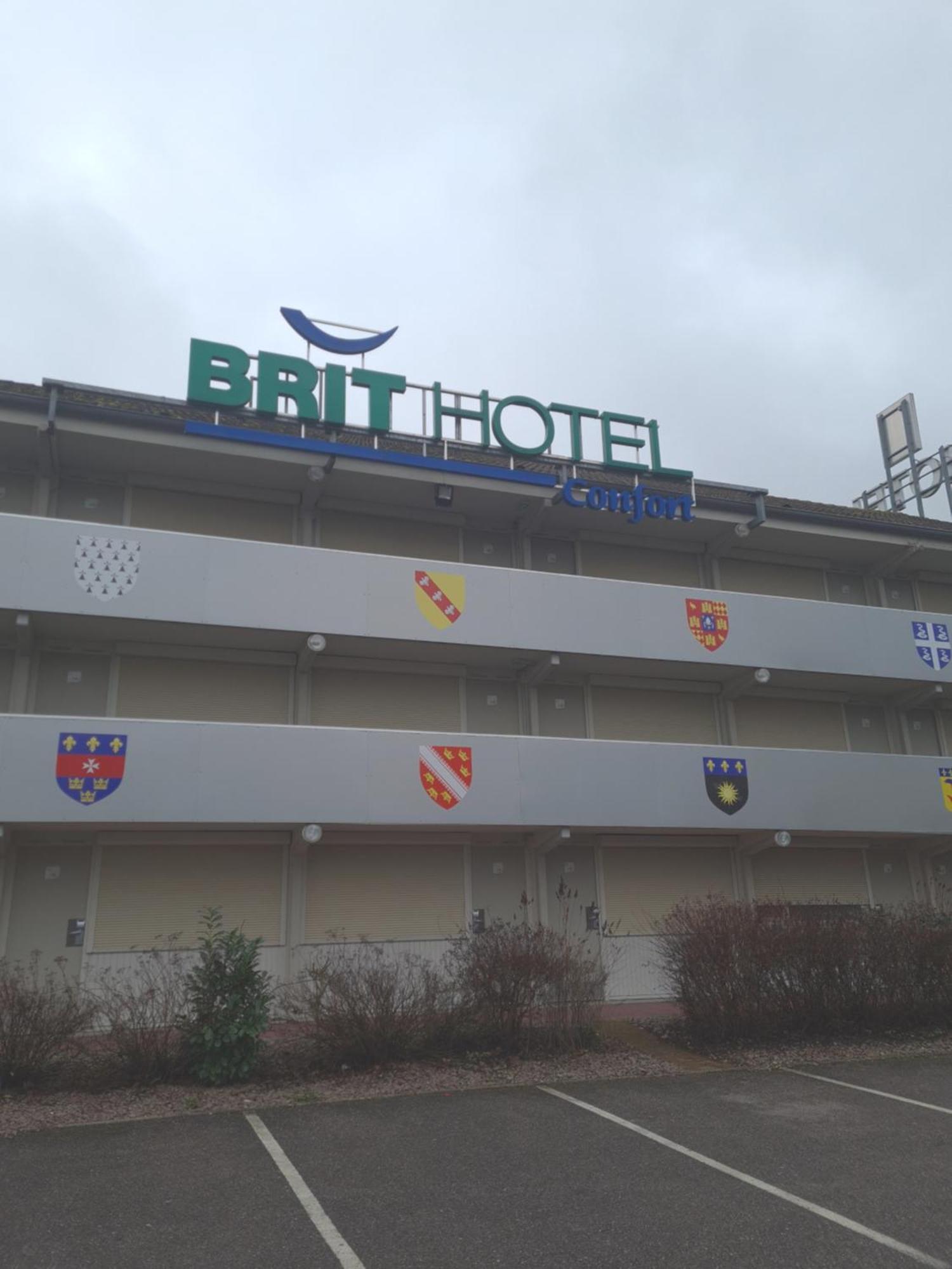 Brit Hotel Confort Nancy Lunéville Eksteriør billede
